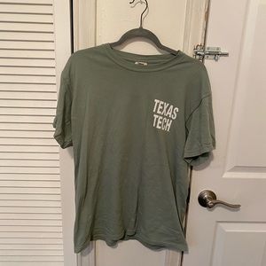 Texas tech comfort colors tshirt